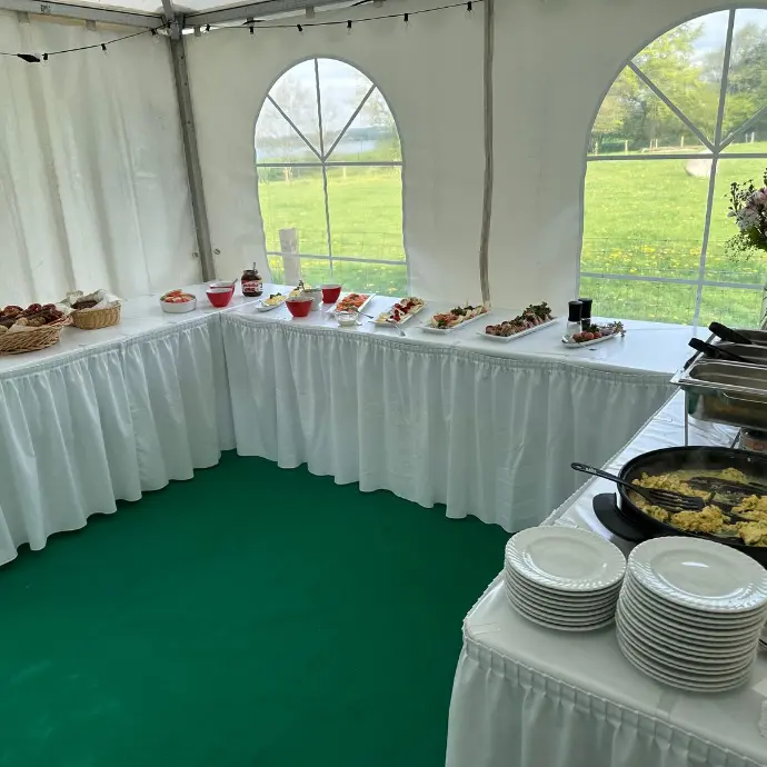 Catering im Zelt 2